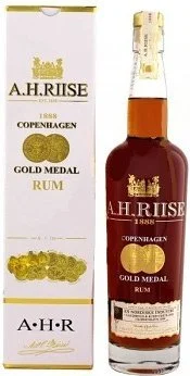 A.H.Riise 1888 Copenhagen Gold Medal 0,7l 40% L.E.