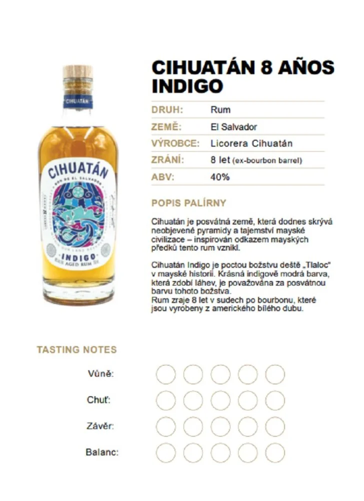 Cihuatán Indigo 0,04l 40%