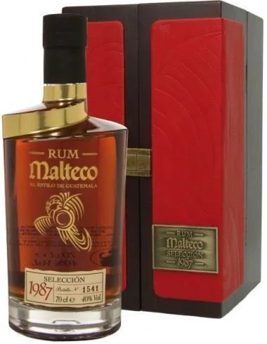 Malteco 1987 0,7l 40% / Rok lahvování 2015