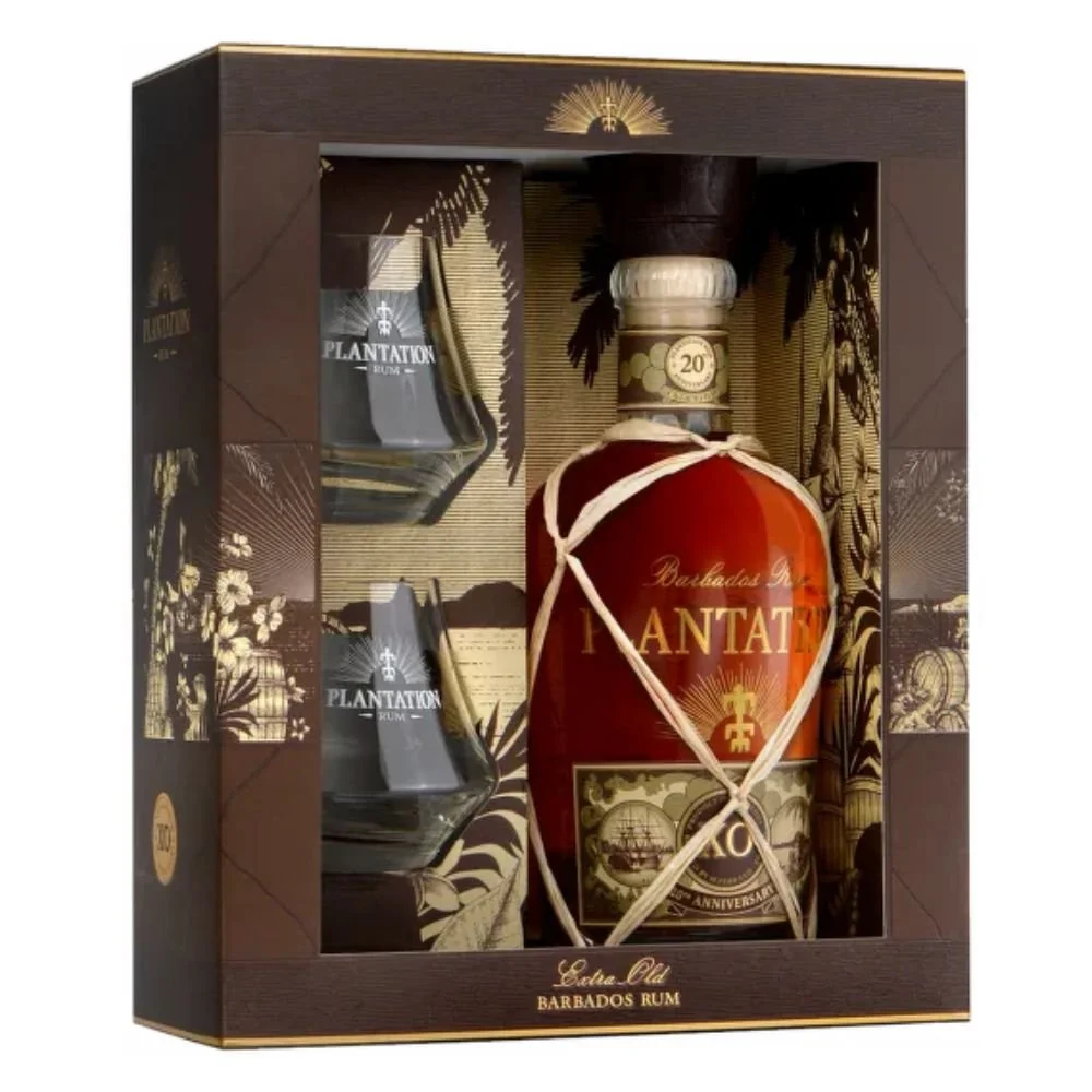 Plantation / Planteray  20th Anniversary XO 0,7l 40% + 2x sklo GB