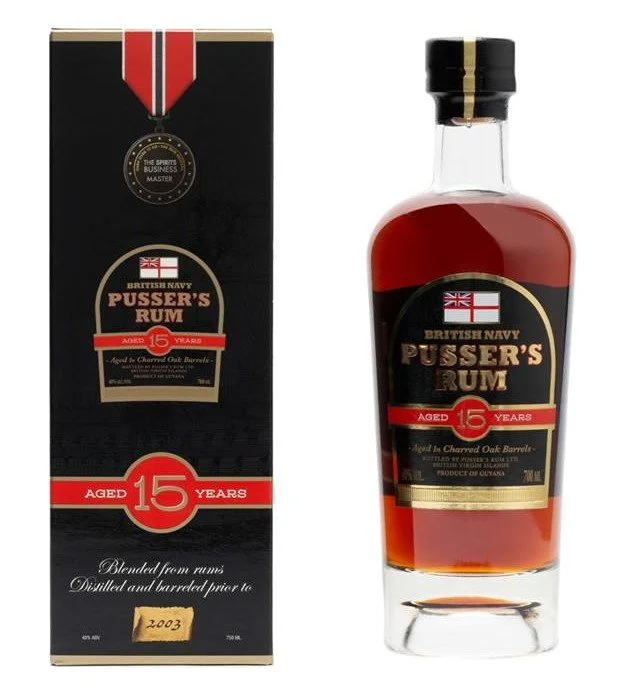 Pusser&#039;s British Navy Rum 15y 0,7l 40% GB