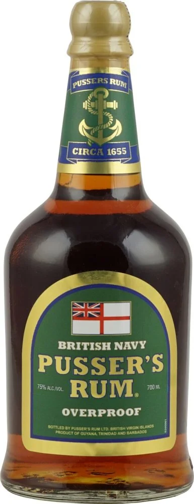 Pusser&#039;s British Navy Rum Overproof 0,7l 75,5%