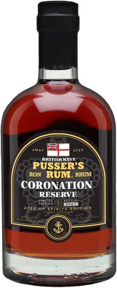 Pusser&#039;s Coronation Reserve British Navy Rum 0,7l 54,5% L.E.