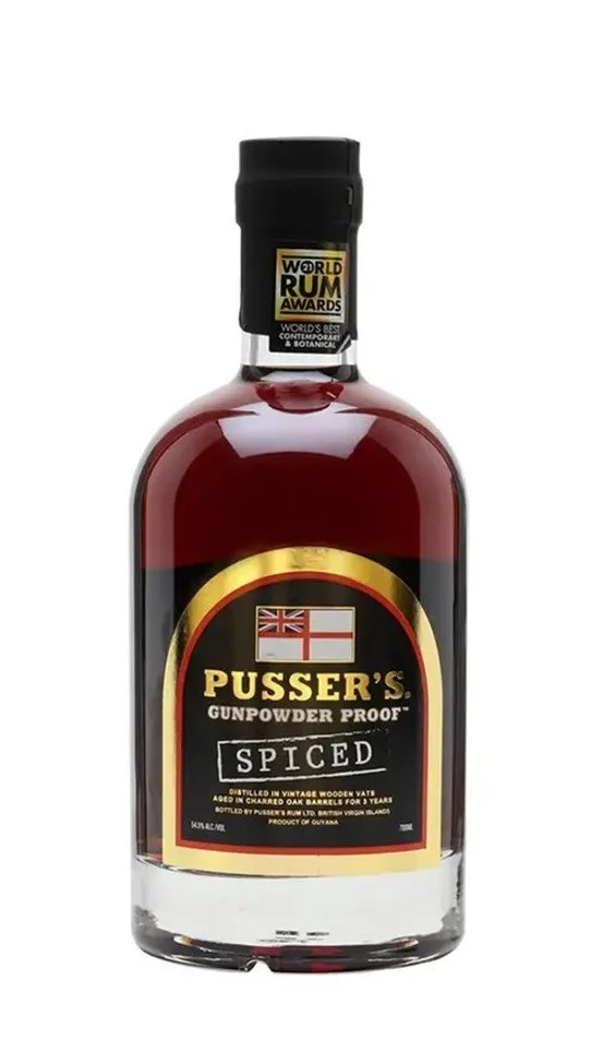 Pusser&#039;s Gunpowder Spiced 0,7l 54,5%